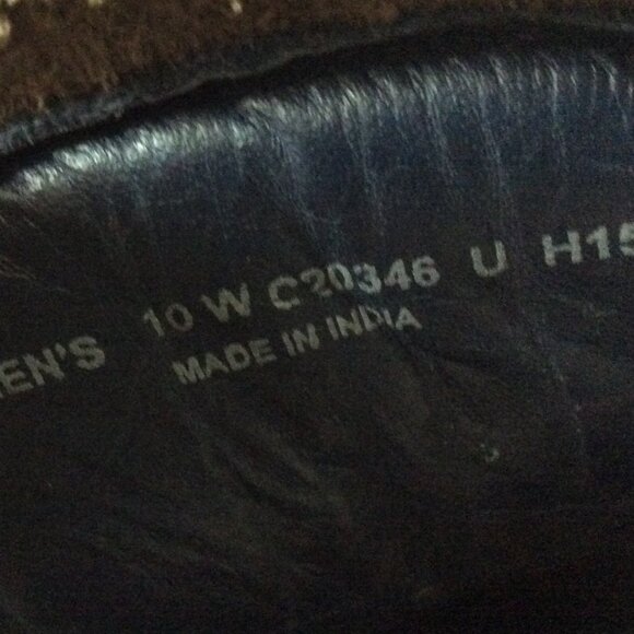 Men's Cole Haan Grand OS boots | lined | Size 10 W | lace up | Brown w/ burgandy - Picture 8 of 10